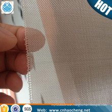 Ultra fine 20 40 60 mesh pure 99.99 silver expanded metal mesh clothing
